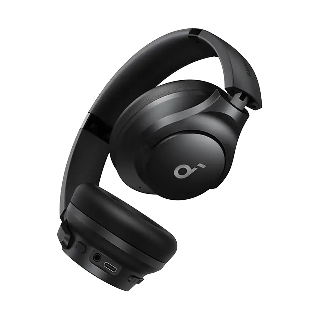 Soundcore Q20i Wireless Hybrid Noise Canceling Over-Ear Headphones (Black) - Image 4