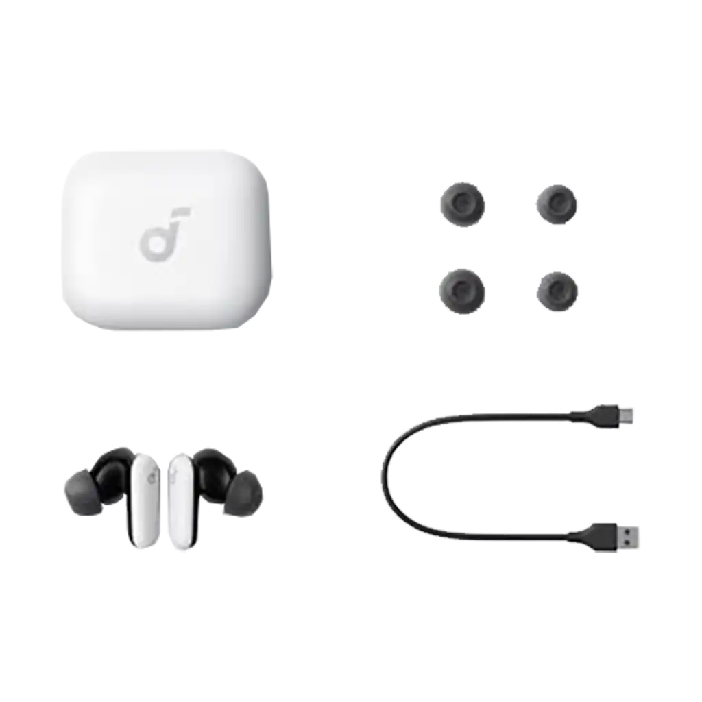 Soundcore R50i NC Wireless Noise Cancelling Earbuds (White) - Image 3