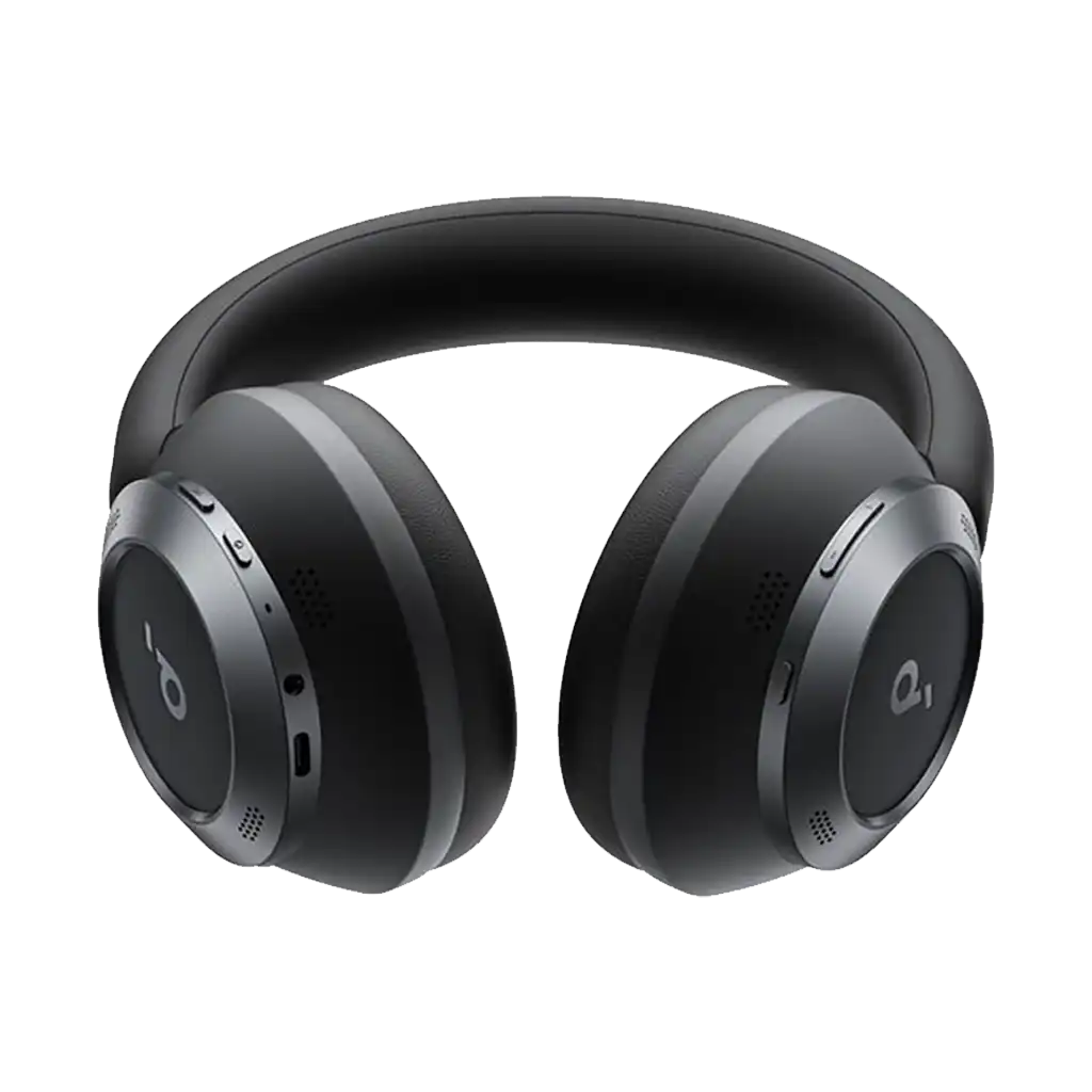 Soundcore Space One Pro Wireless Over-Ear Closed-Back Headphones (Jet Black) - Image 4