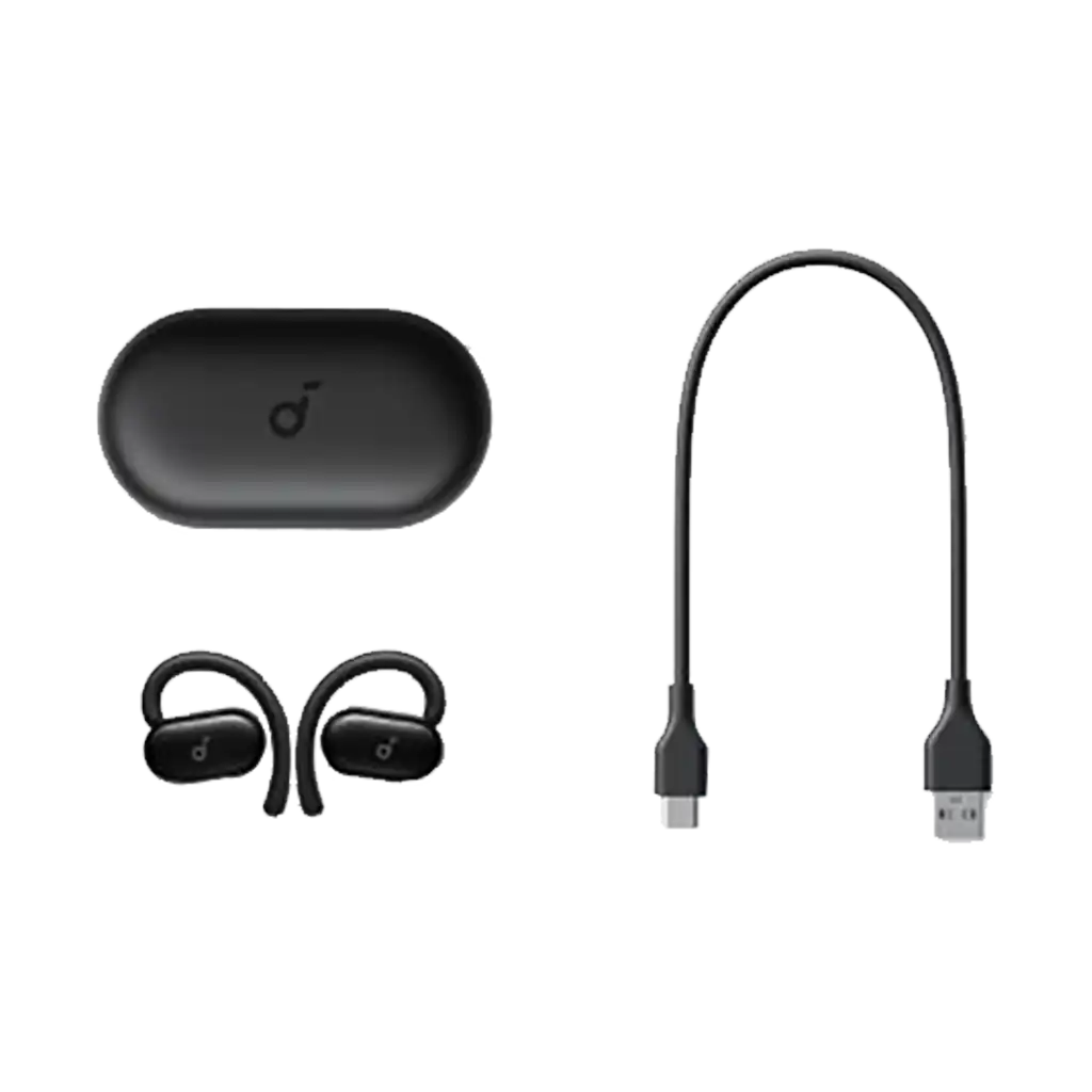 Soundcore V20i Open-Ear Earbuds (Black) - Image 5