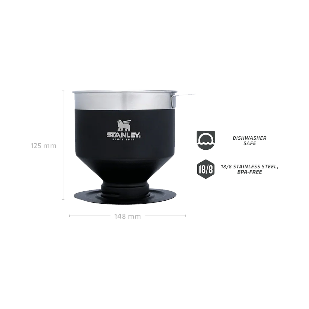 Stanley Classic Perfect-Brew Pour Over (Matte Black Pebble) - Image 2