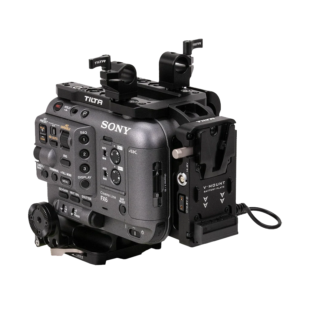 Tilta Camera Cage for Sony FX6 with V-Mount Battery Plate (Advanced Kit) - Image 2