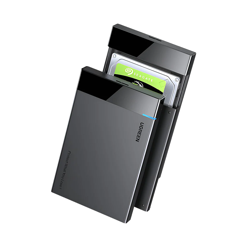 UGREEN 2.5” SATA Hard Drive USB 3.0 Enclosure, UASP, 6Gbps - Image 3