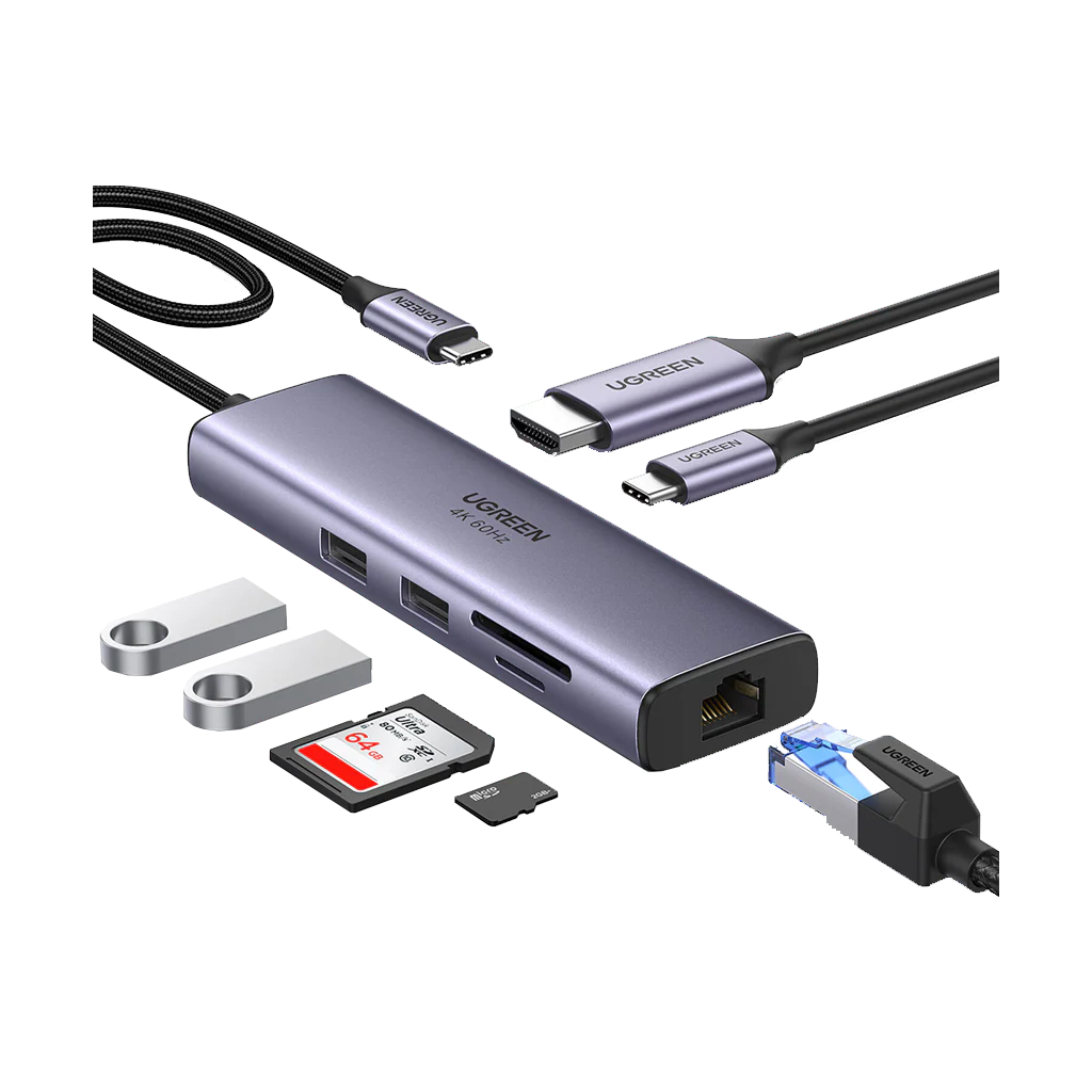 UGREEN 7-in-1 USB-C Hub - Image 2