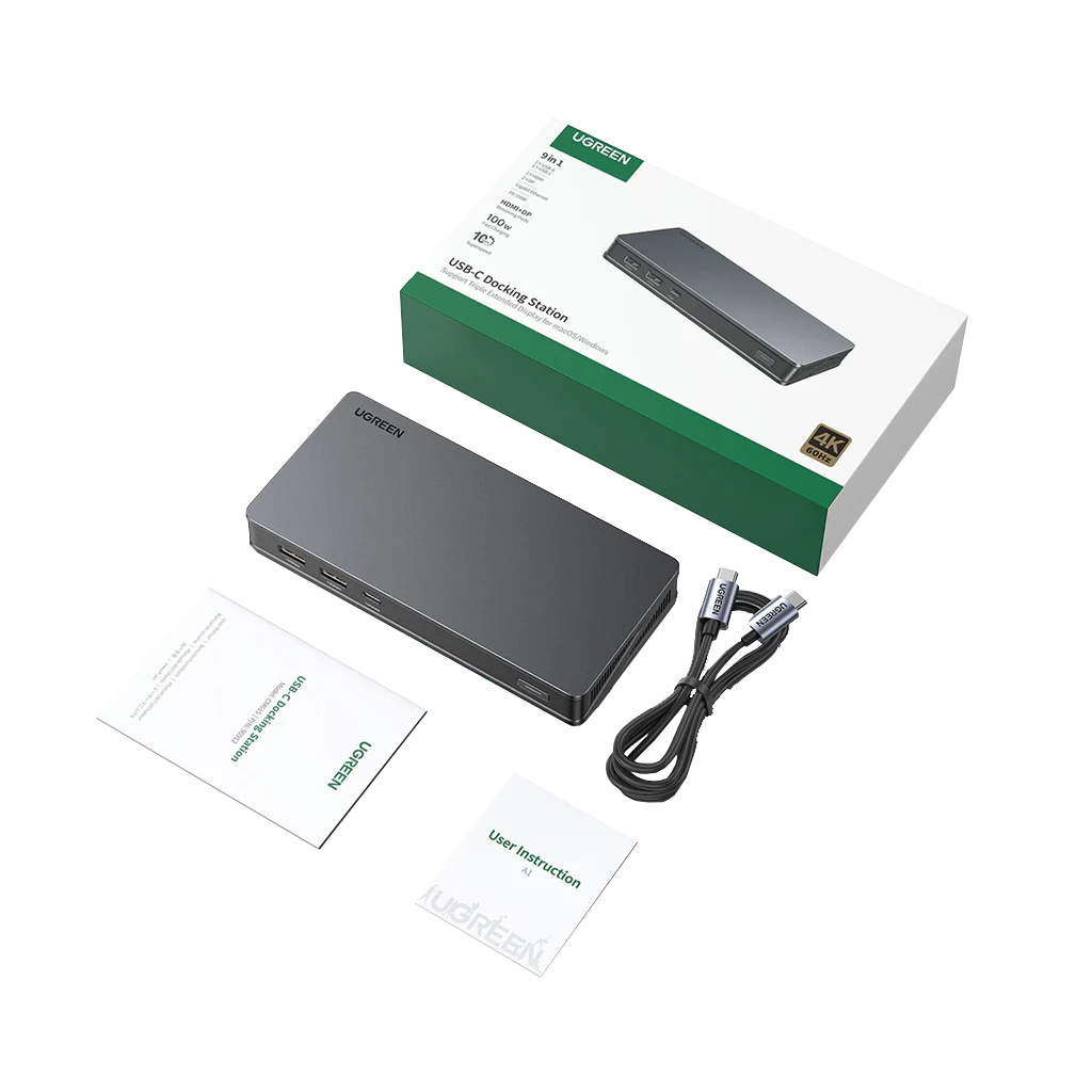 UGREEN 9-in-1 Fast Charge Universal Docking Station - Image 3