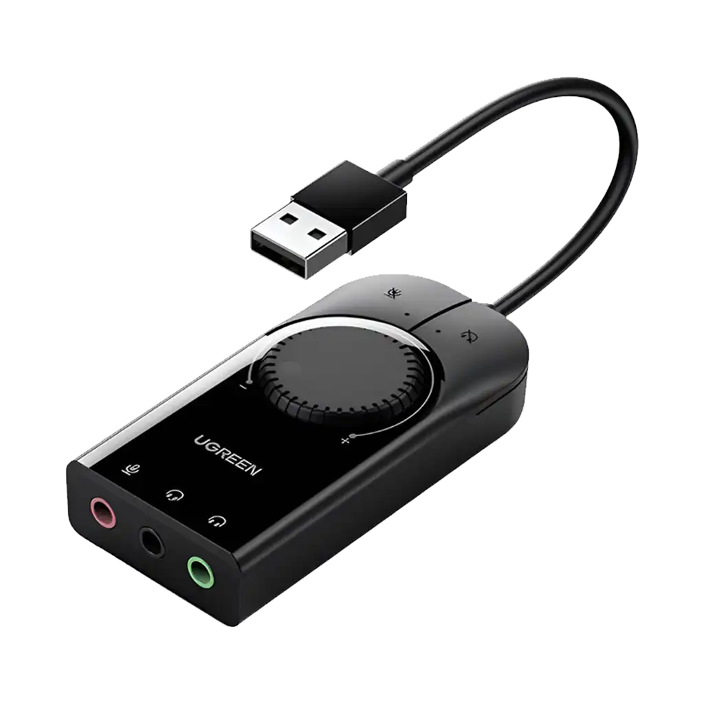 UGREEN CM129-40964 USB-A to 3.5mm External Stereo Sound Adapter - Image 2