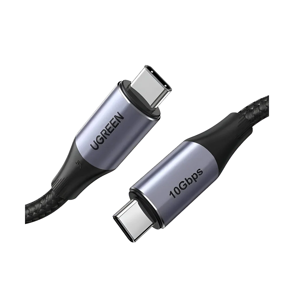 UGREEN Gen2 Type-C Male to Male Data Cable - 240W Fast Charging (10Gbps) 4K - Image 2