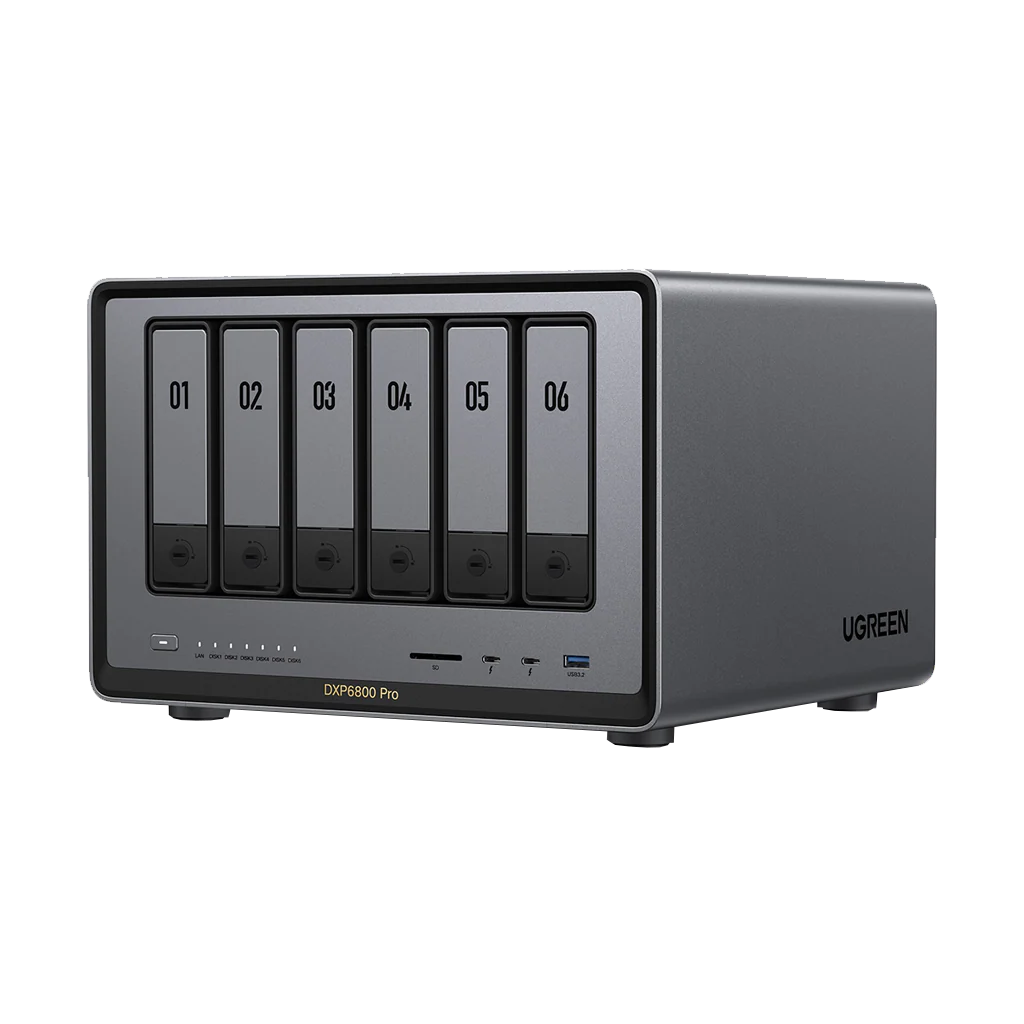 UGREEN NASync DXP6800 Pro 6-Bay NAS Enclosure
