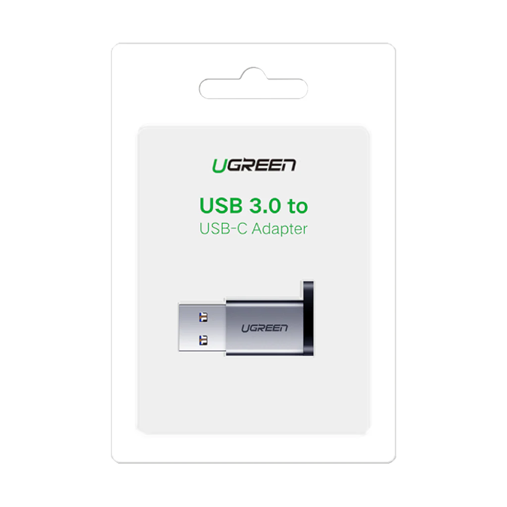 UGREEN USB 3.0 Male to Type-C 3.1 Female Adapter, Data Transfer and Charging - Image 3