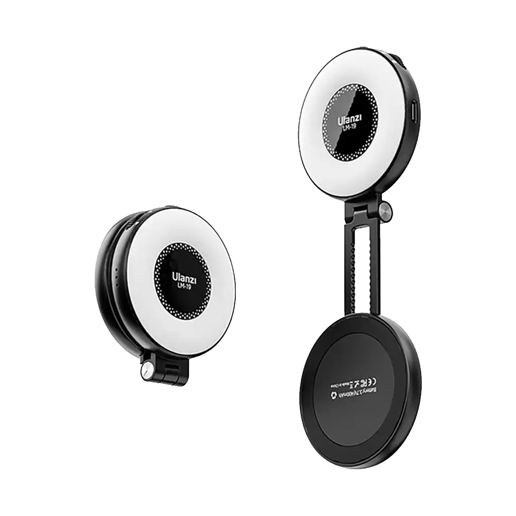 Ulanzi LM19 MagSafe LED Selfie Ring Light (Black) - Image 2
