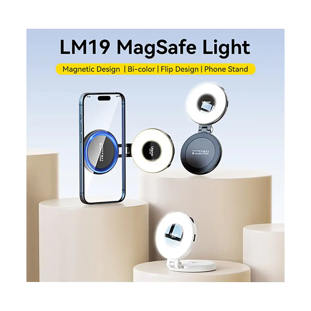 Ulanzi LM19 MagSafe LED Selfie Ring Light (Black) - Image 3