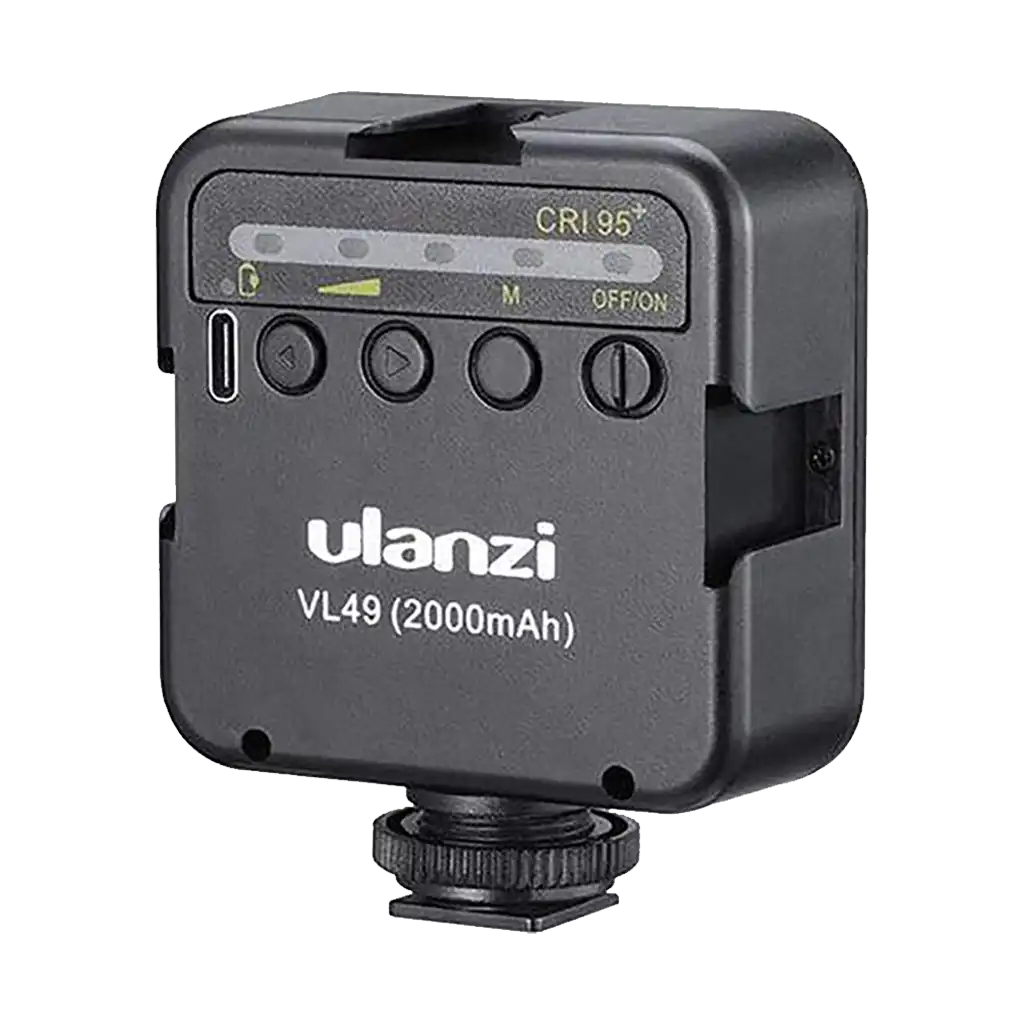Ulanzi VL-49 Rechargeable Mini LED Light - Image 2