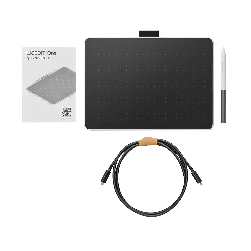 Wacom One M Bluetooth Creative Pen Tablet (White) - Image 2