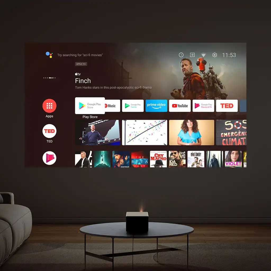Xgimi HORIZON Ultra 2300-Lumen XPR UHD 4K Laser/LED Hybrid DLP Smart Projector - Image 5