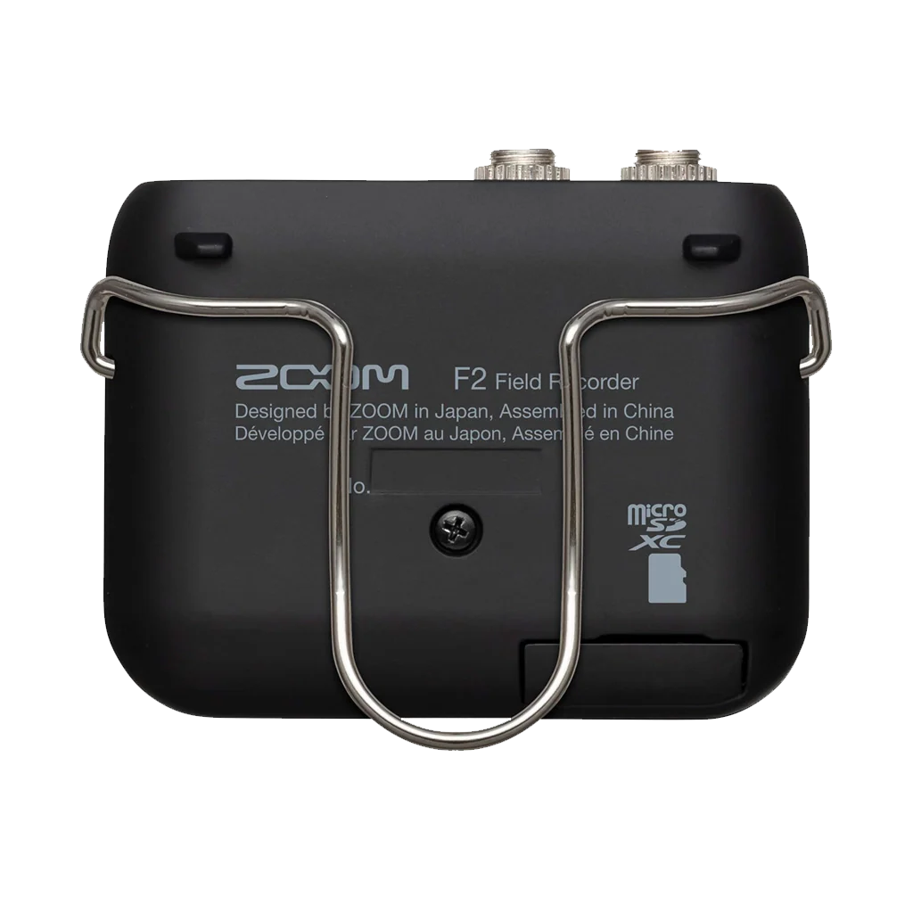 Zoom F2 Ultracompact Portable Field Recorder with Lavalier Microphone - Image 2